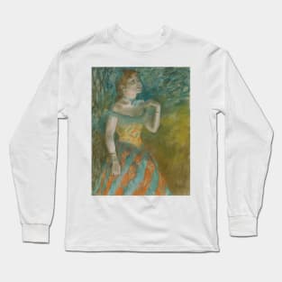 The Singer in Green by Edgar Degas Long Sleeve T-Shirt